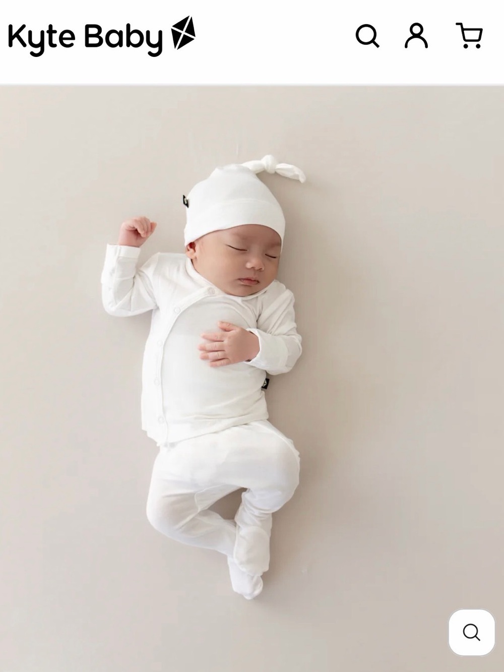Kyte BABY Take Me Home Set with Cap in Cloud